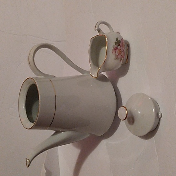 New Fairfield fine china porcelain teapot. #FREE Germany creamer - Picture 2 of 8